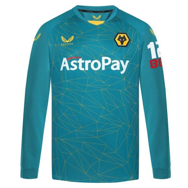 Thailande Maillot Wolves Exterieur ML 2022-23